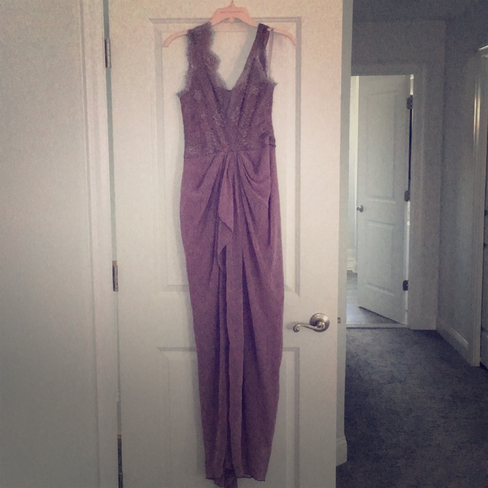 BCBG formal gown